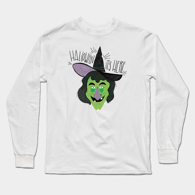 Witch Long Sleeve T-Shirt by attire zone